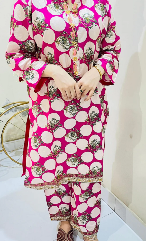 Printed 2pc Suit