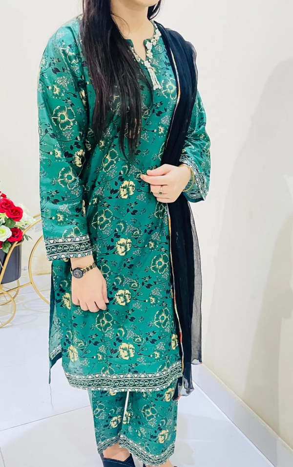 Printed 2pc Suit