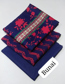 UNSTICHED 3PC PRINTED LAWN DRESS