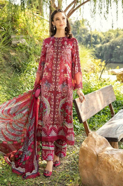 UNSTICHED 3PC PRINTED LAWN DRESS