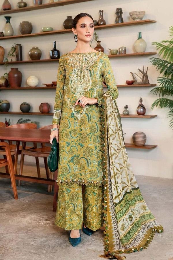 UNSTICHED 3PC PRINTED LAWN DRESS