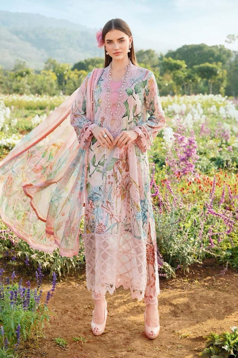 UNSTICHED 3PC PRINTED LAWN DRESS