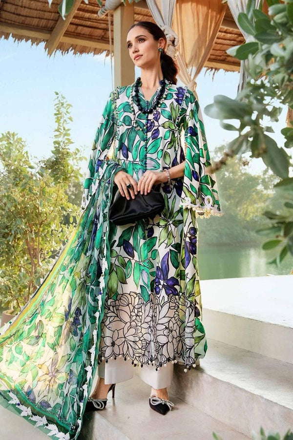 UNSTICHED 3PC PRINTED LAWN DRESS
