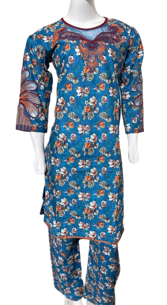 Printed 2pc Suit