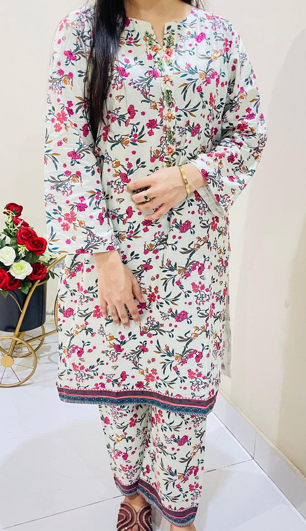 Printed 2pc Suit