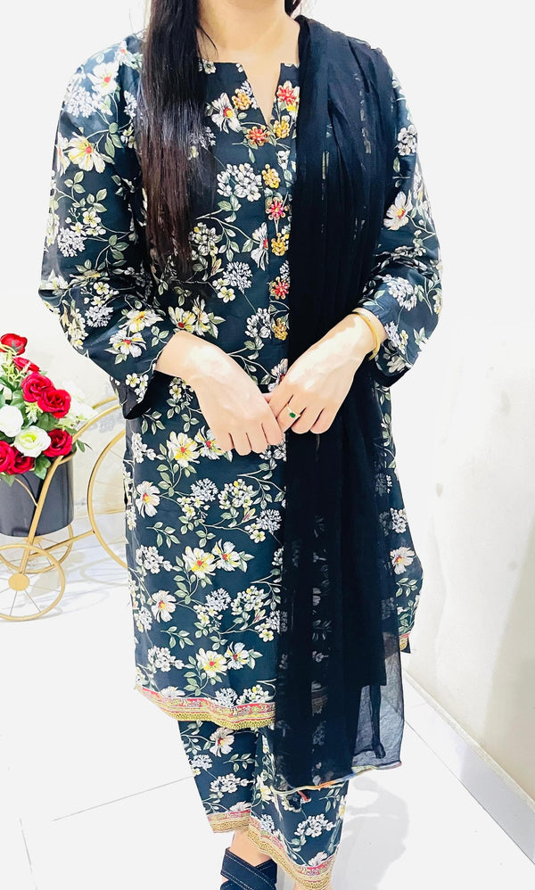 Printed 2pc Suit
