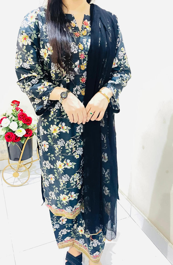 Printed 2pc Suit